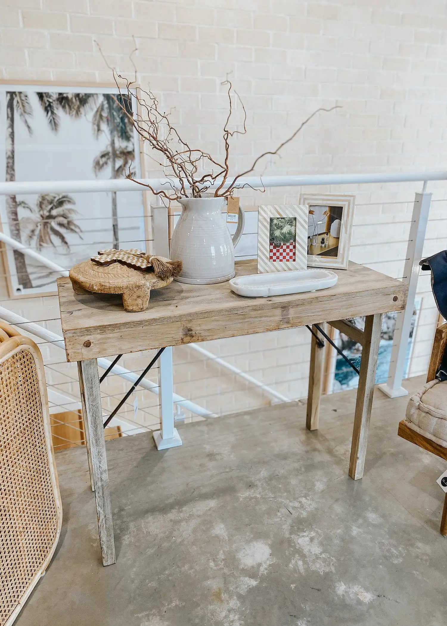 Vintage Indian Tent Table - Short