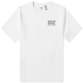 Wacko Maria Guilty Party Pocket T-ShirtWhite