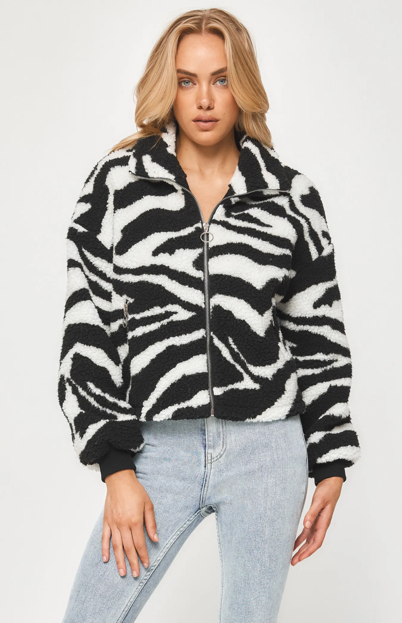 Zebra Teddy Jacket (WJT203A)