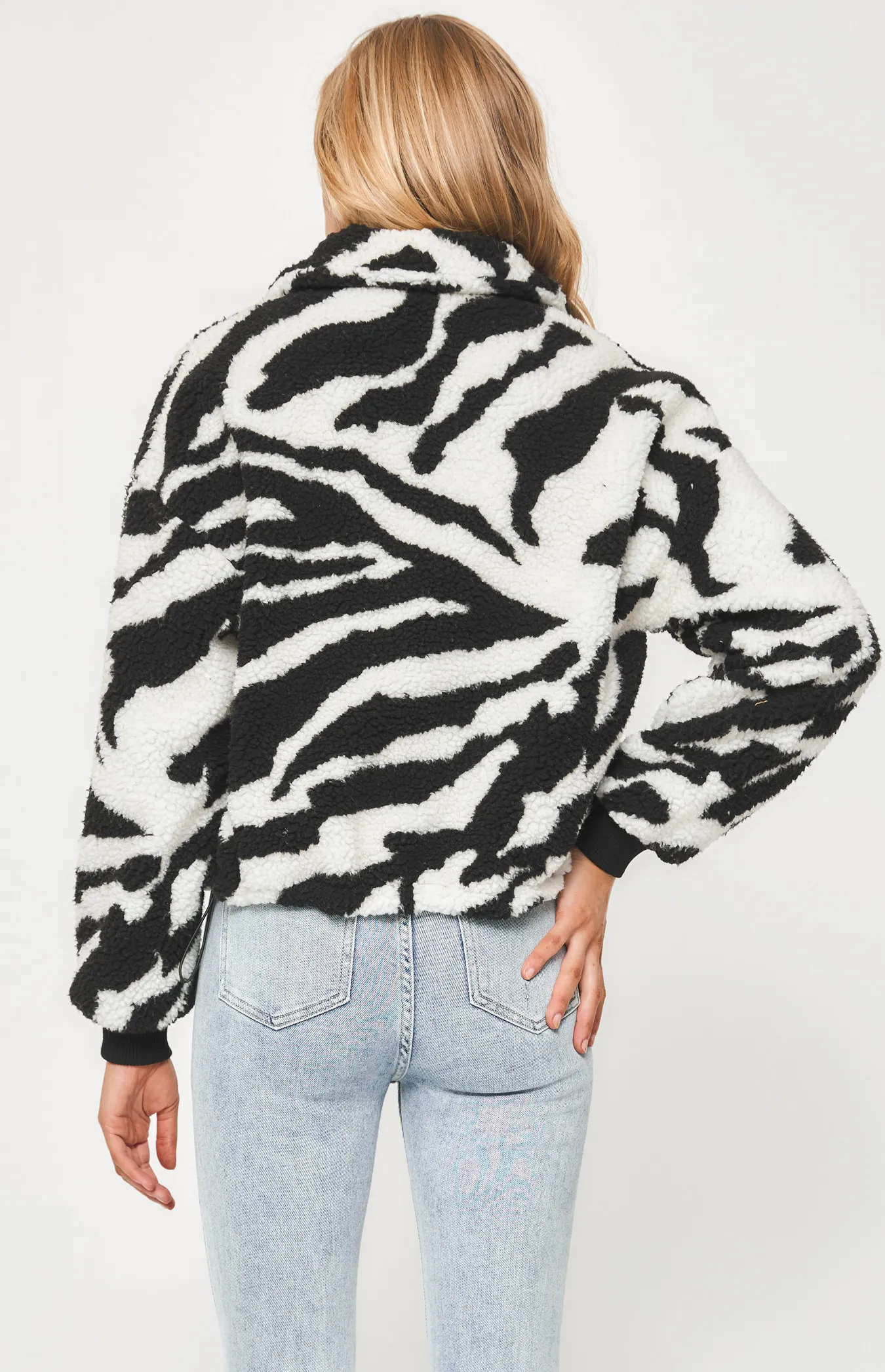 Zebra Teddy Jacket (WJT203A)