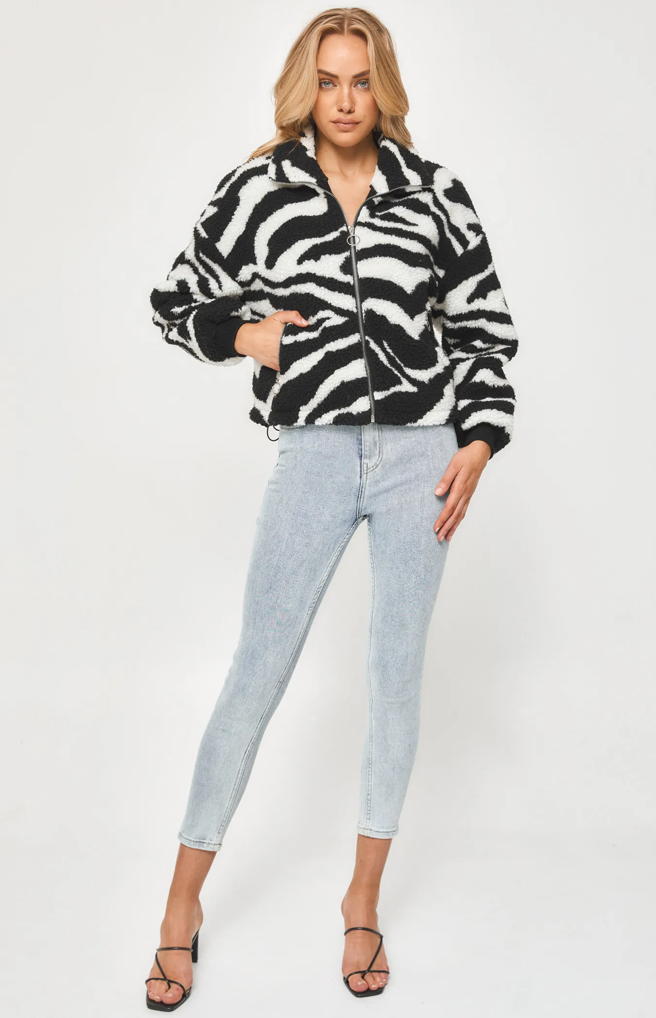 Zebra Teddy Jacket (WJT203A)