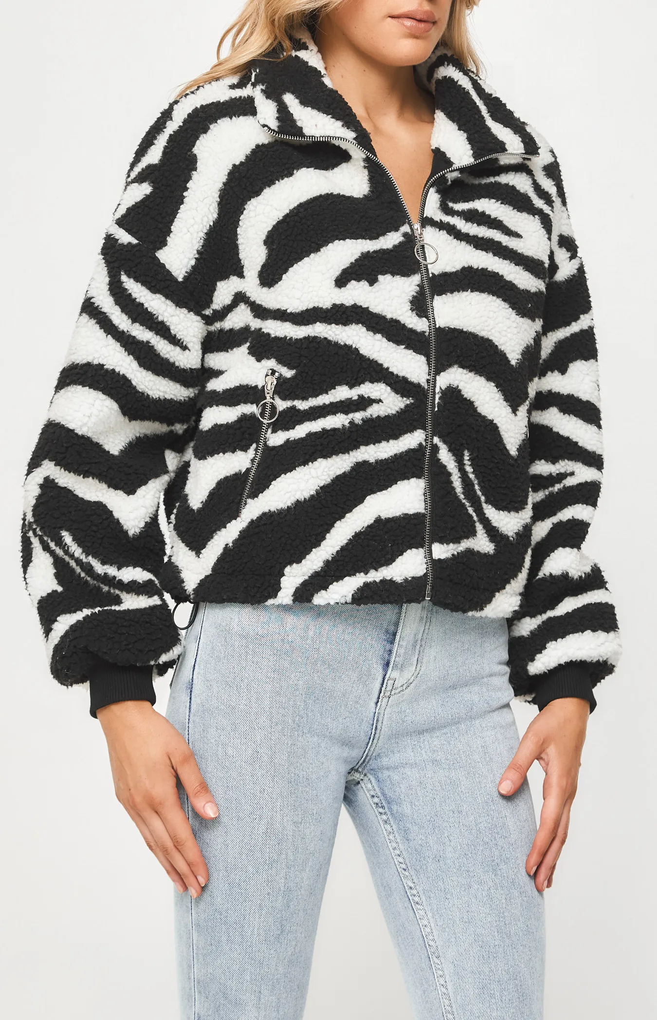 Zebra Teddy Jacket (WJT203A)